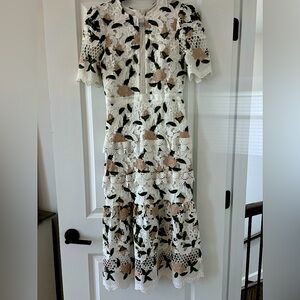 Worn once- Beautiful midi dress.